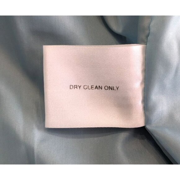 ANNE KLEIN Teal Faux Suede Jacket w/ Zippered Pockets Mid-Weight Springy Size S - Picture 4 of 8